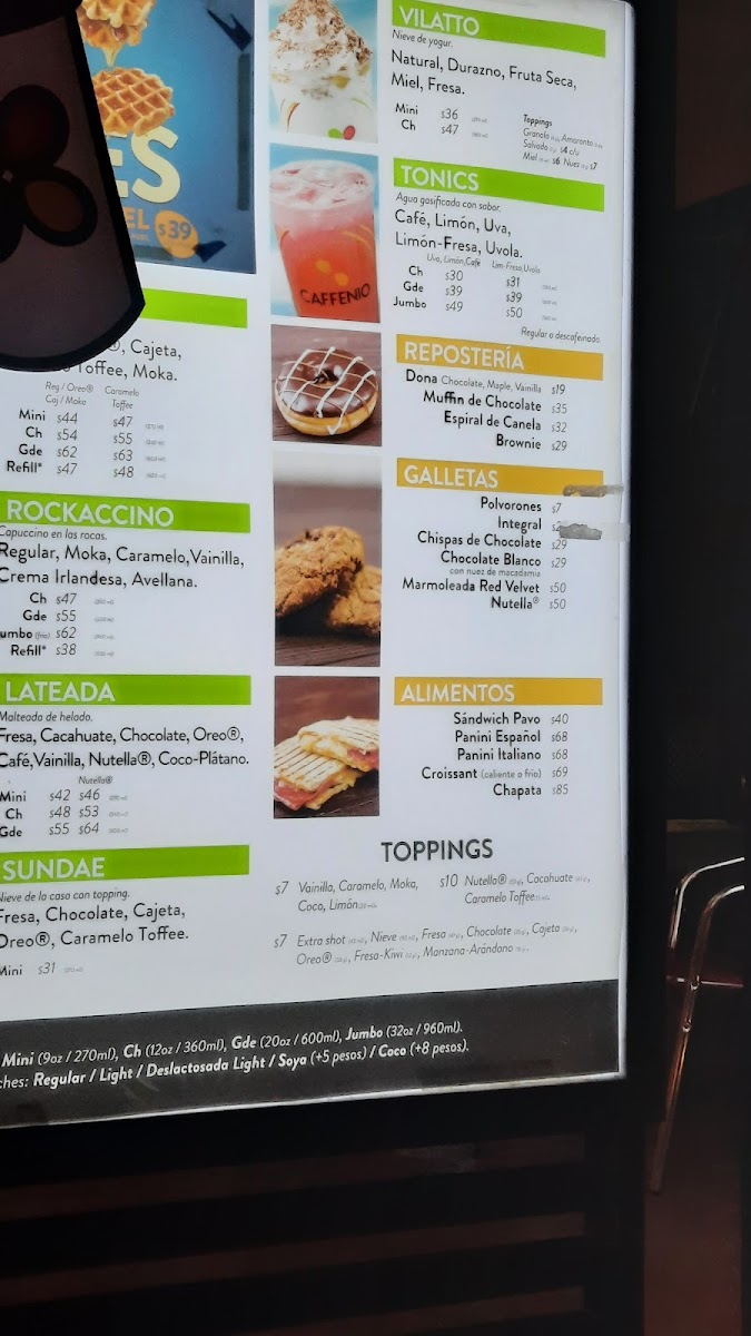 CAFFENIO Floresta Menu - Image 1